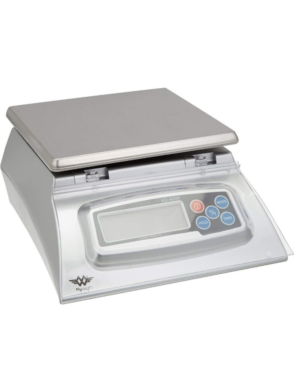 Precision Kitchen Scale - Digital Baking Scale for Accurate Measurements, Silver
